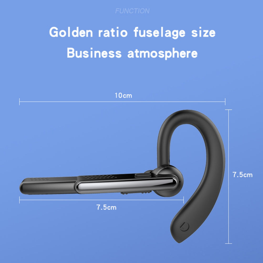 P40 Single Ear Wireless Bluetooth Headset 180-degree Rotating Business Noise Reduction Earphone Hands-free Headphone with Mic P40 Single Ear Wireless Bluetooth Headset 180-degree Rotating Business Noise Reduction Earphone Hands-free Headphone with Mic